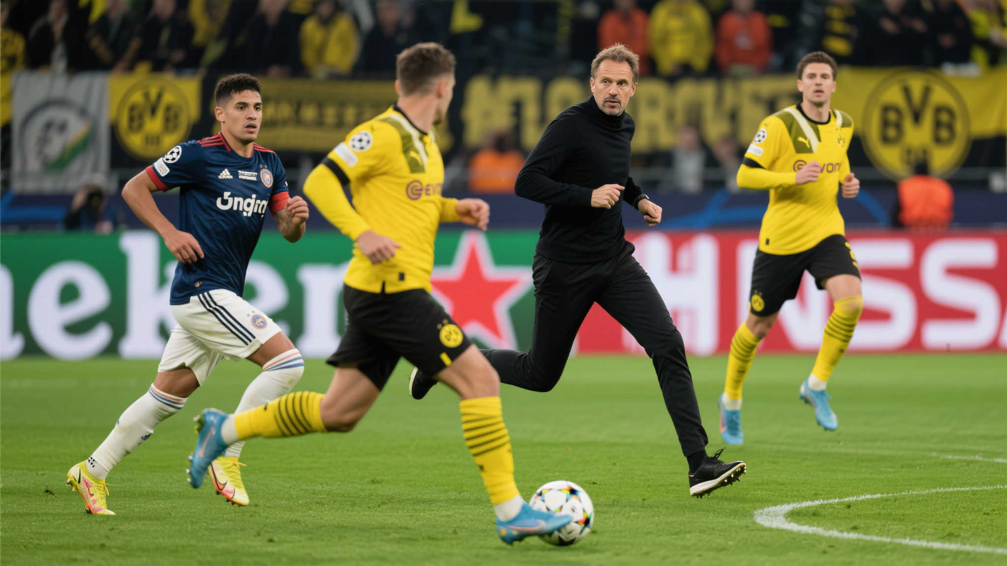 在本次赛事中，多特蒙德以其一贯快速球风和高效进攻策